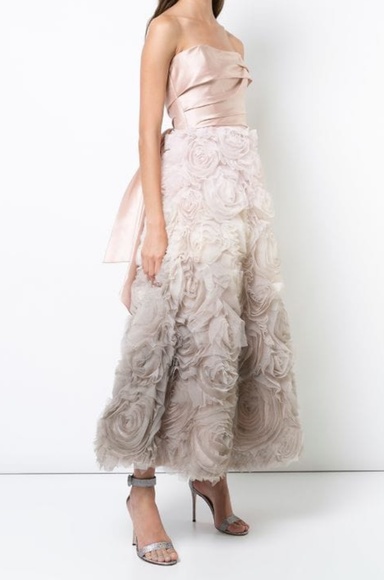 Marchesa Notte Ombre Gown - Picture 2 of 8